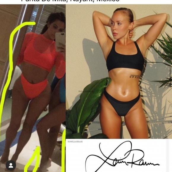 LAINA Rauma Ocean Teal High Jump Kini Set Bikini - Picture 10 of 15